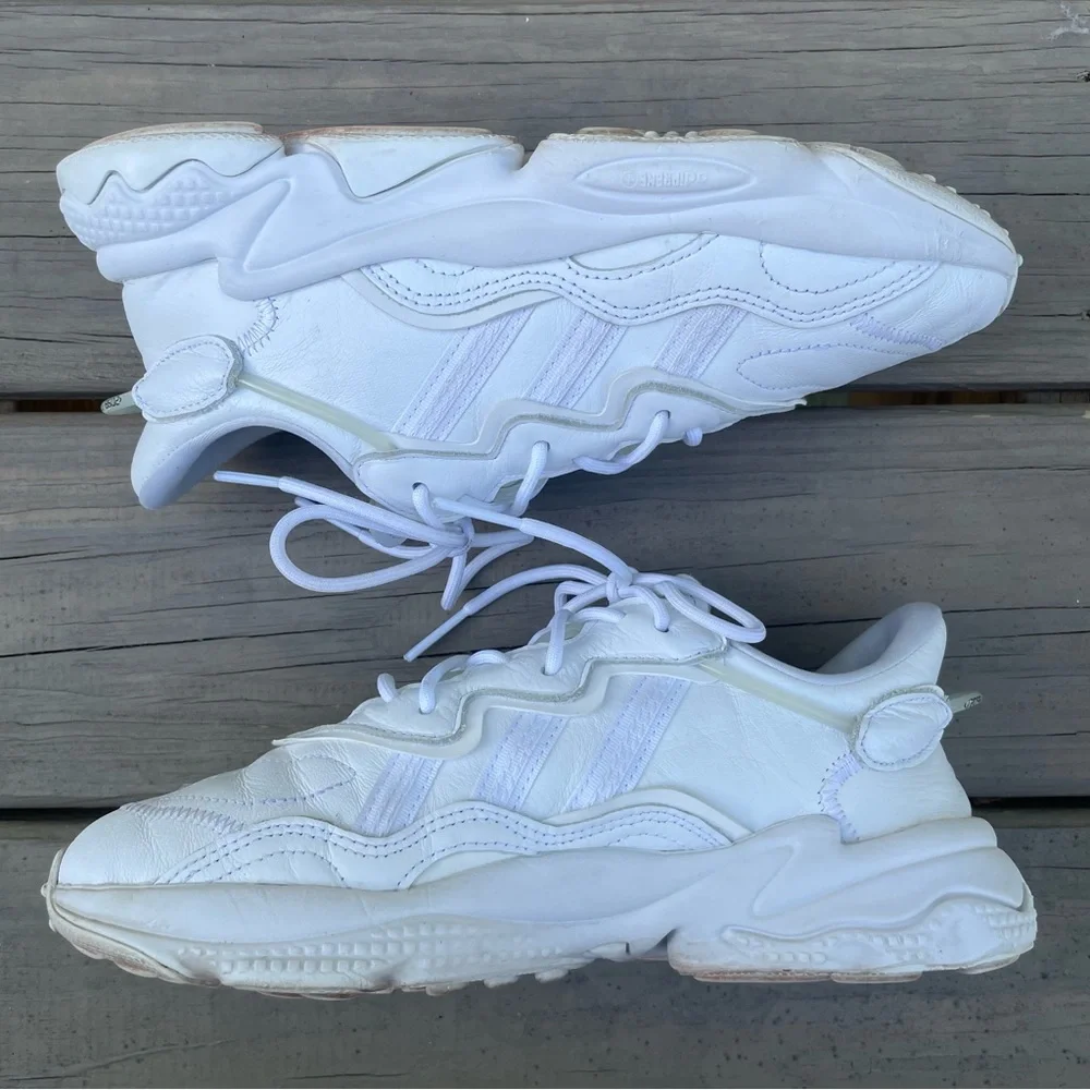 adidas Ozweego Triple White shoes size 7